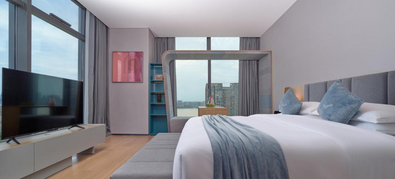 Pagoda Hotel Hangzhou Binjiang ภายนอก รูปภาพ