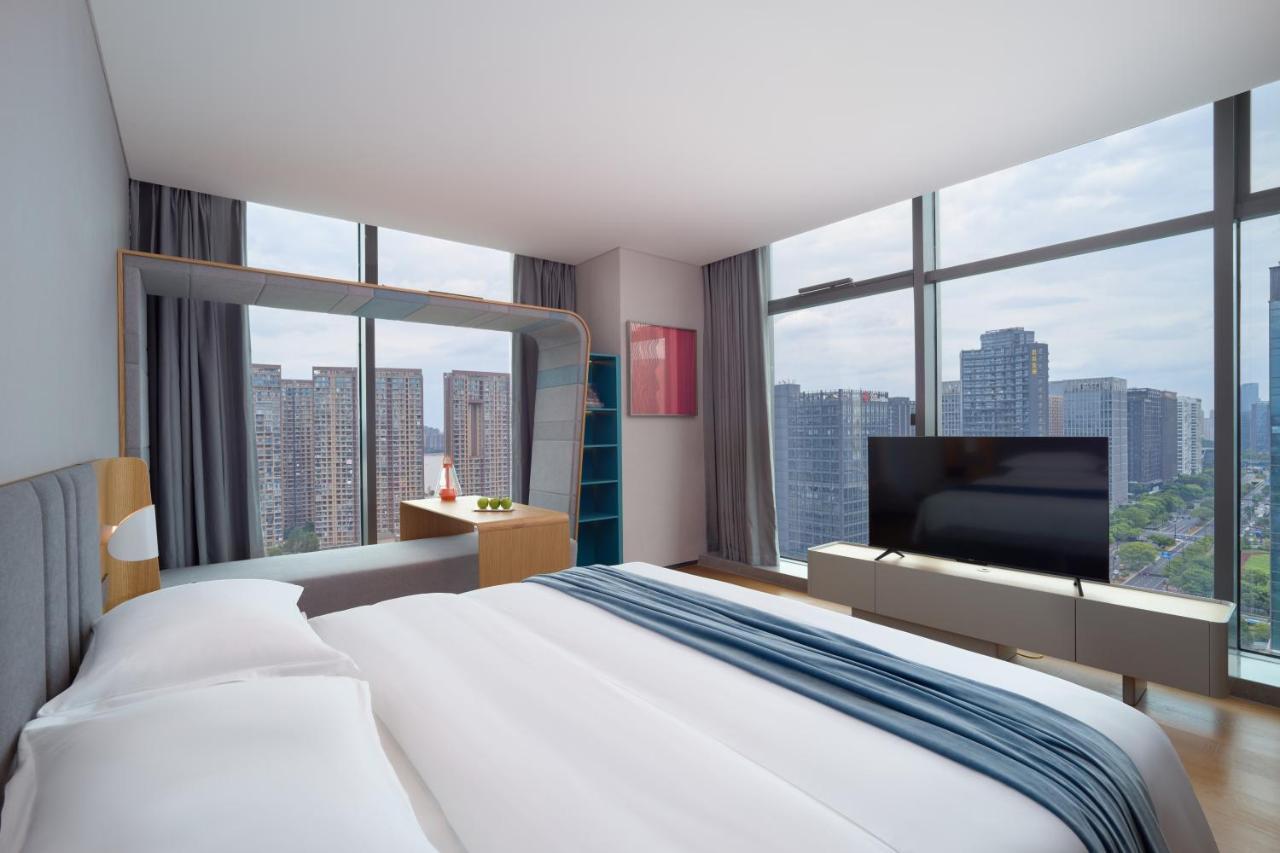 Pagoda Hotel Hangzhou Binjiang ภายนอก รูปภาพ