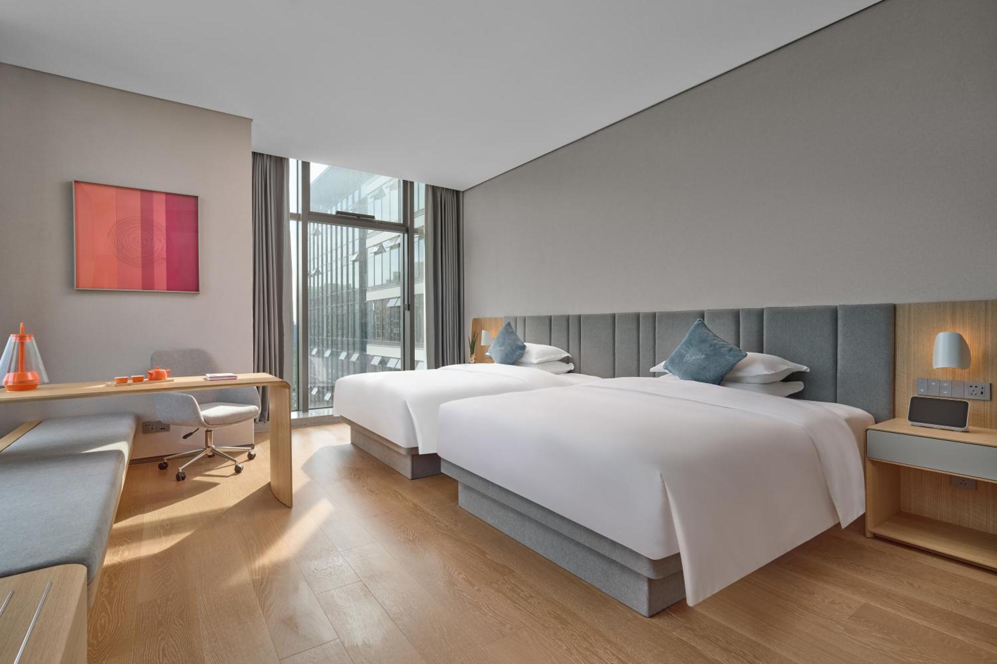 Pagoda Hotel Hangzhou Binjiang ภายนอก รูปภาพ