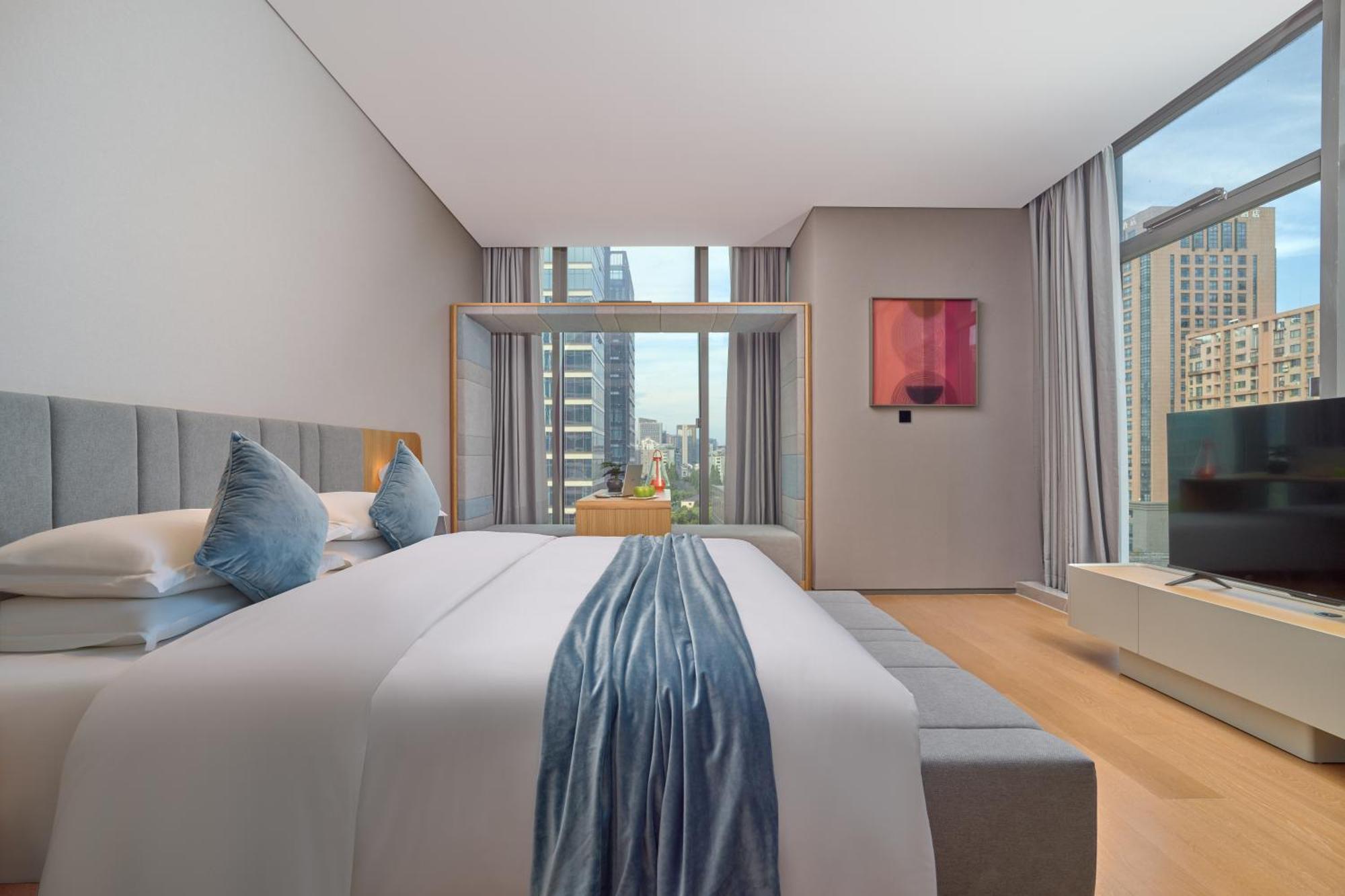 Pagoda Hotel Hangzhou Binjiang ภายนอก รูปภาพ